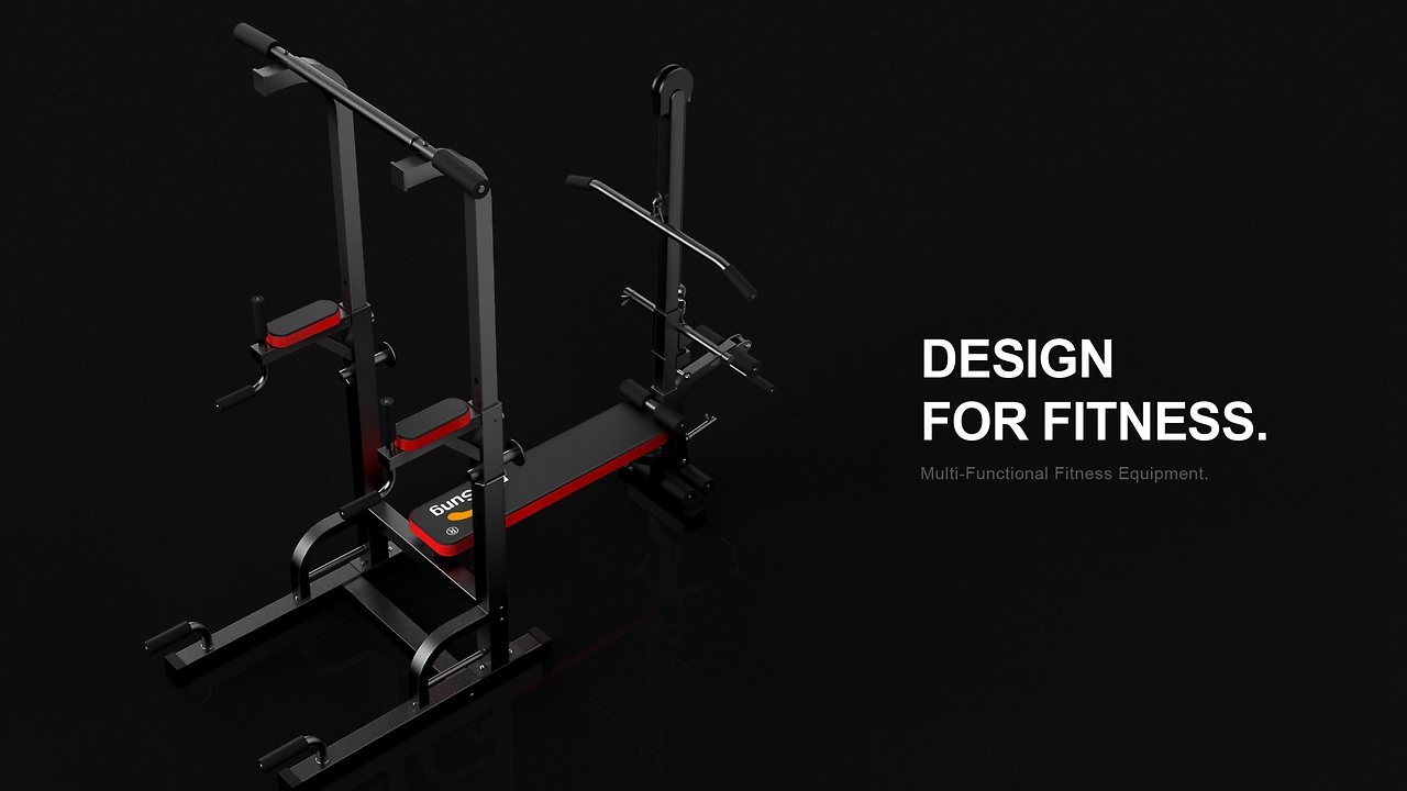 卓越體驗(yàn)，專業(yè)之選 EunSung健身器材產(chǎn)品渲染解析